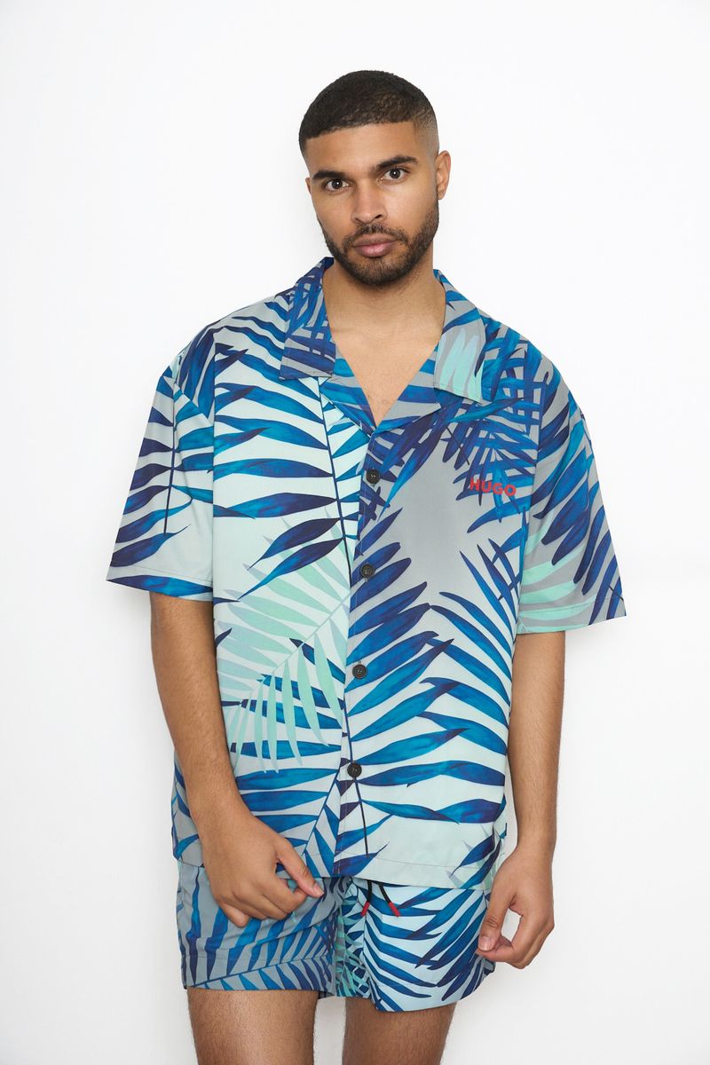 BEACH-SHIRT-RELAXED-10257205-01-50510621-Dark-Green-2