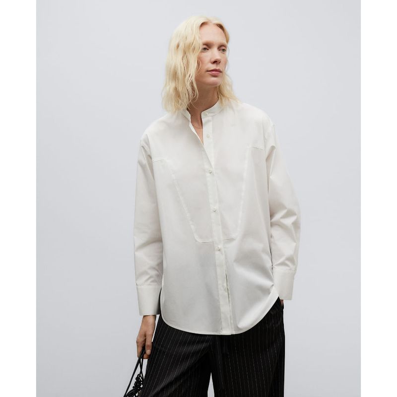 Camisa blanca adolfo dominguez on sale