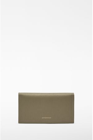 Billetera grande piel responsable mujer